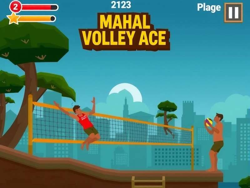 Mahal Volley Ace Actual Gameplay Mahal Volley Ace Gameplay Screenshot