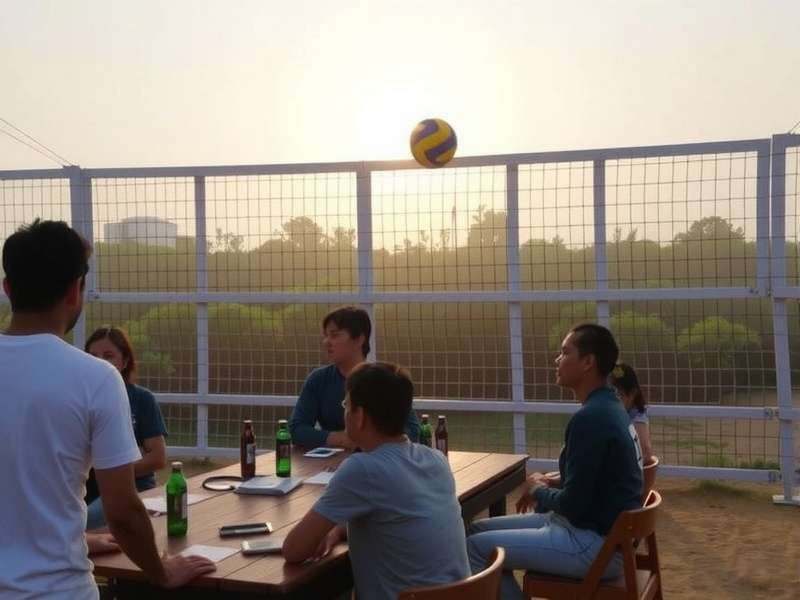 Mahal Volley Ace Players at a Mumbai Community Meetup Mahal Volley Ace Community Meetup